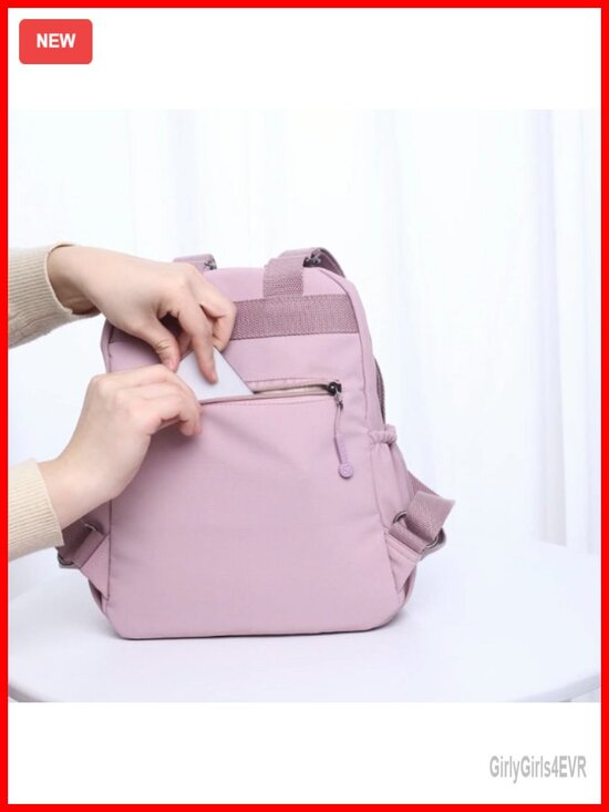 Mini Nylon Backpack for Women Lightweight Anti Theft Daypack Travel main image 6